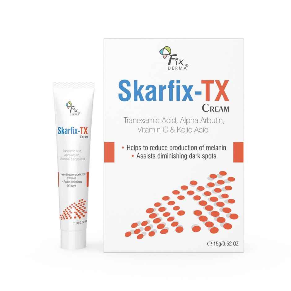 Fixderma Skarfix-TX Face Cream with 2% Kojic Acid for Pigmentation, Blemishes & Dark Spots