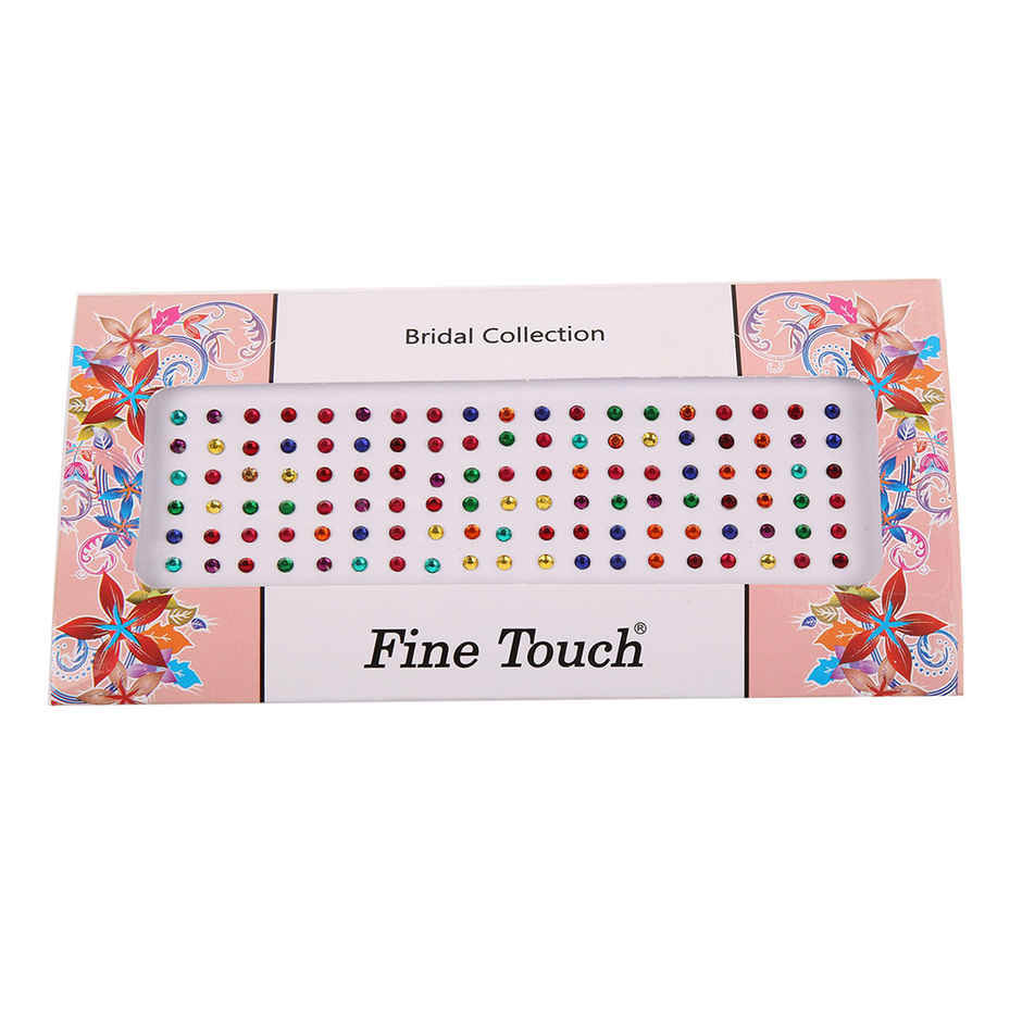Fine Touch Bindi Small Multi Color Stone