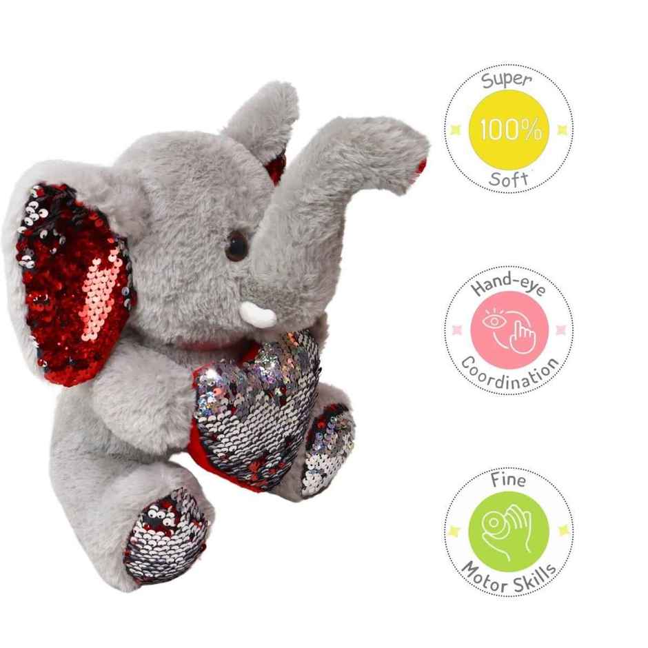 Dearjoy Elephant With Heart 30 cm