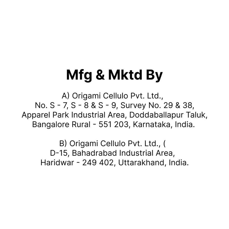 Origami Non-Woven Reusable Kitchen Towel Roll - Pack of 1 (80 Pulls)