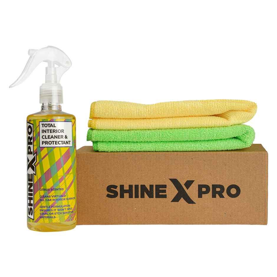 ShineXPro Car Interior Cleaner & Protectant | Citrus Scent | Safe For All Surfaces | Prevent Fading