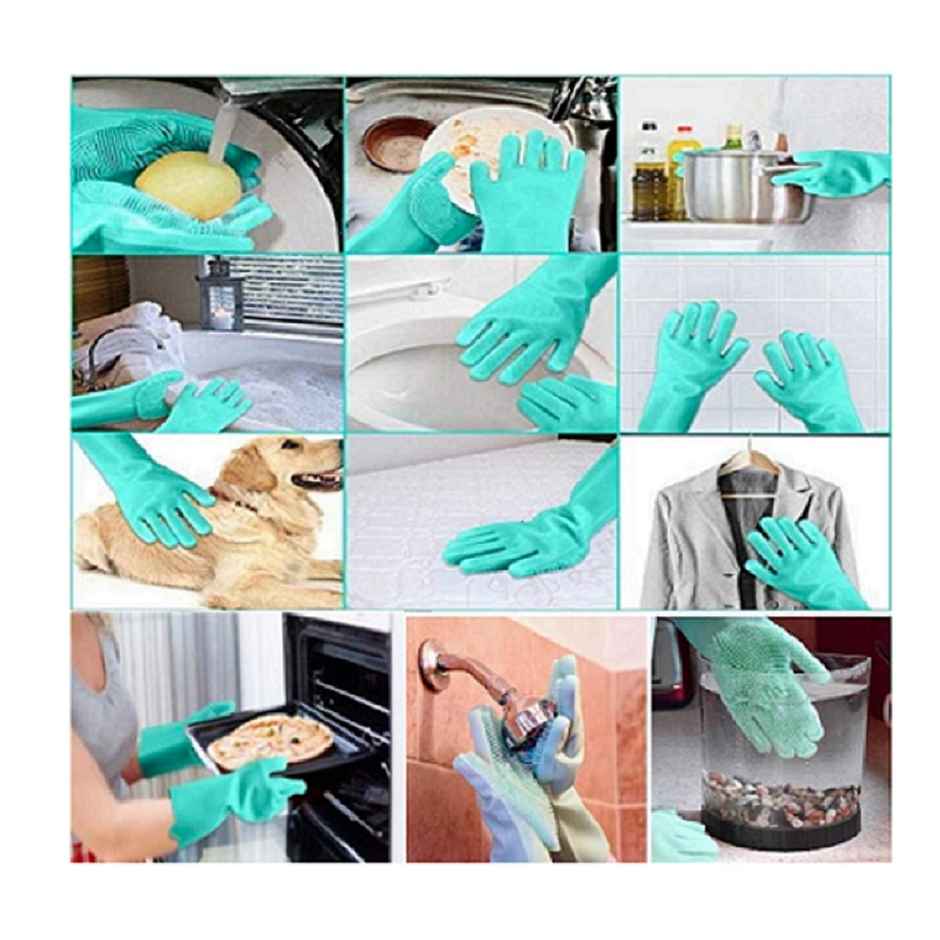 Soham Housewares Silicon Gloves - Assorted