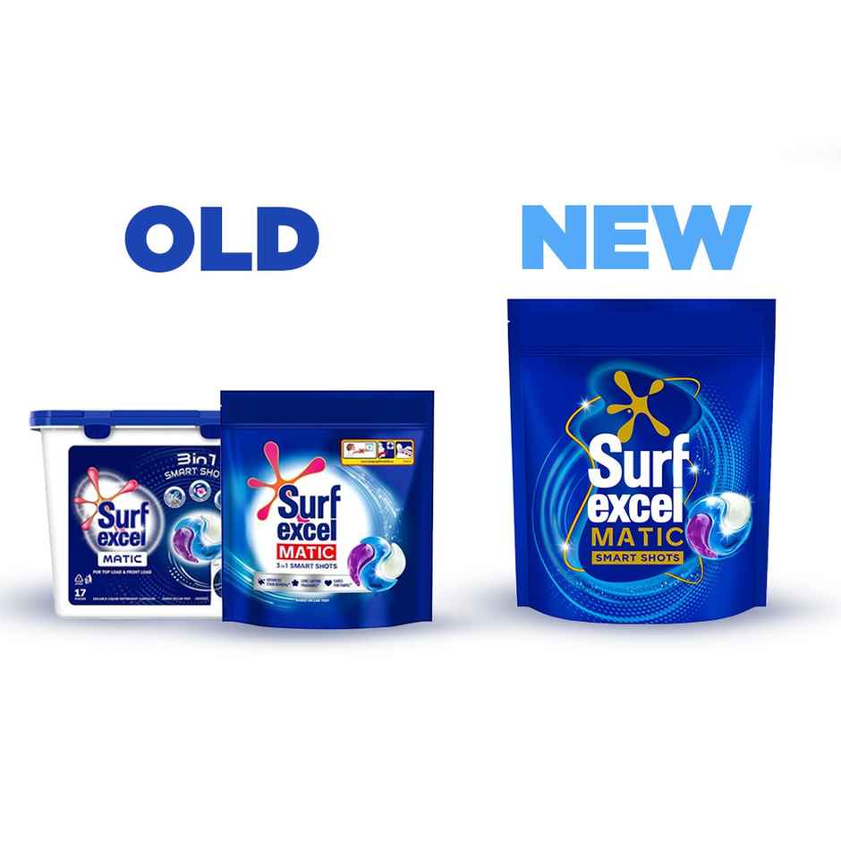 Surf Excel 3 in 1 Smart Shots