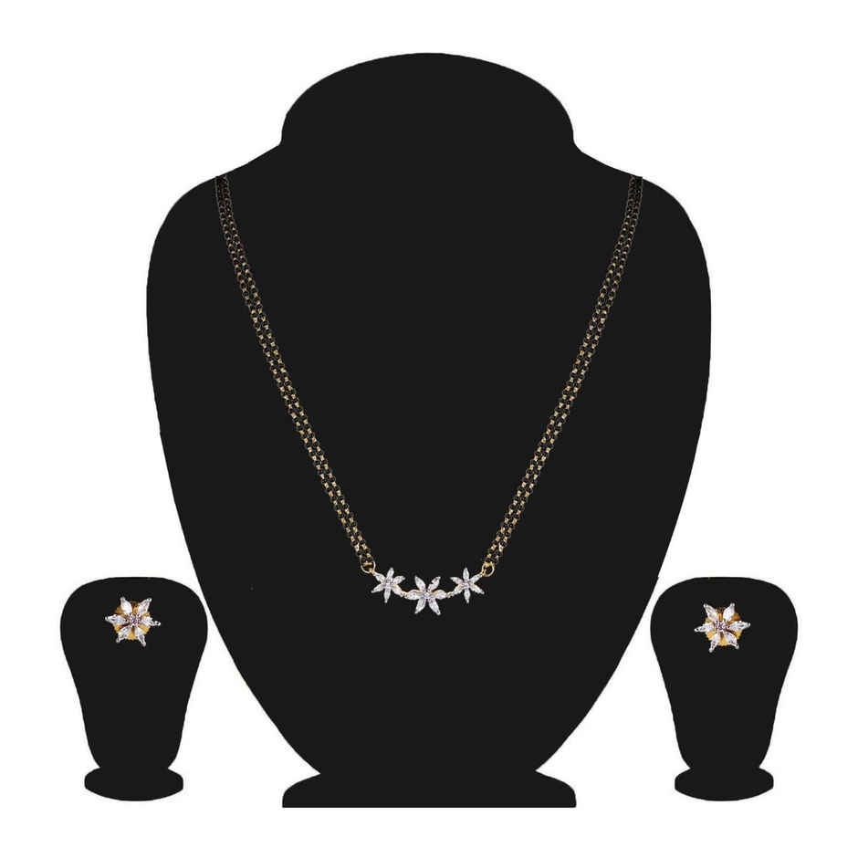 YouBella Latest Traditional Jewellery Gold Plated Jewellery Set for Women (YBMS - 10139)