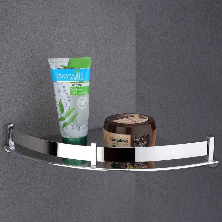Gloxy Stainless Steel Wall Mount Shower Caddy Organizer Rack for Bathroom SS304