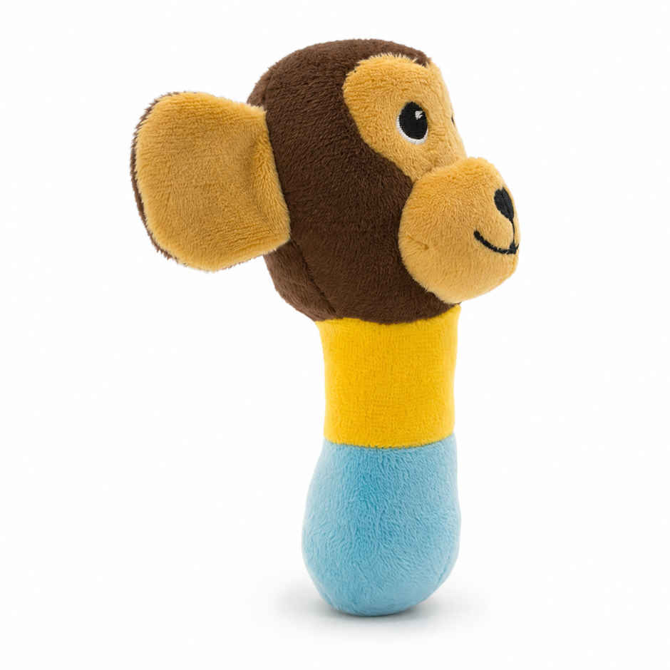 Zoowee Playful Monkey Rattle Soft Toy | 16 cm