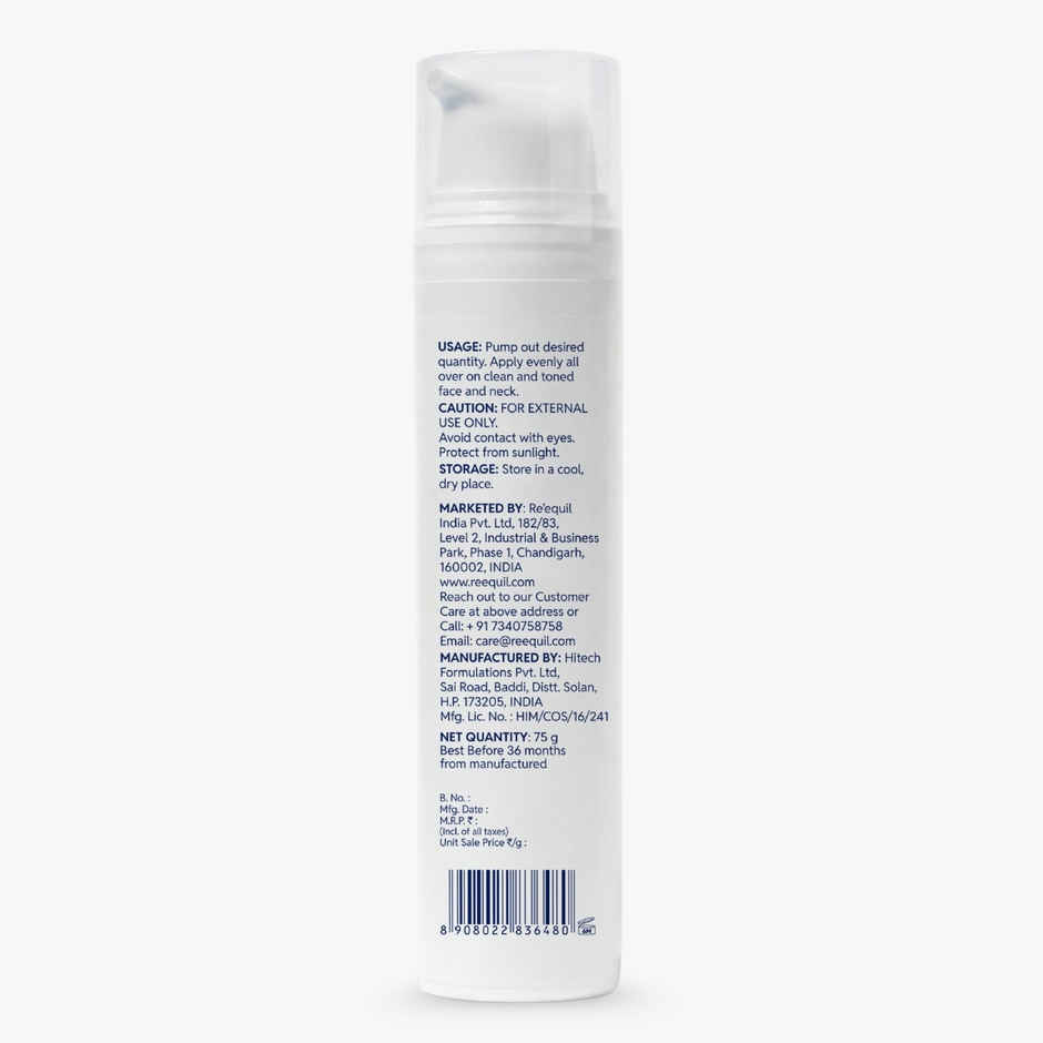 Re'equil Oil Free Mattifying Gel Moisturiser