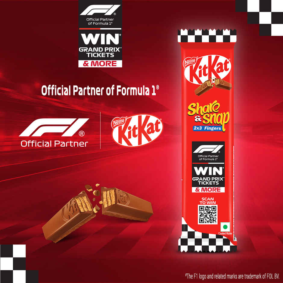 Nestle KitKat Share & Snap 2 x 3 Fingers Choco-Coated Wafer Bar