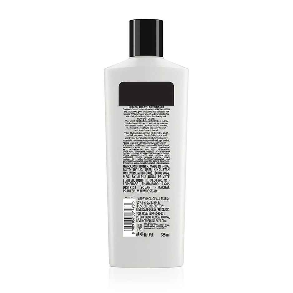 TRESemme Keratin Smooth Anti-Frizz Conditioner with Keratin & Argan Oil for Dry, Frizzy Hair