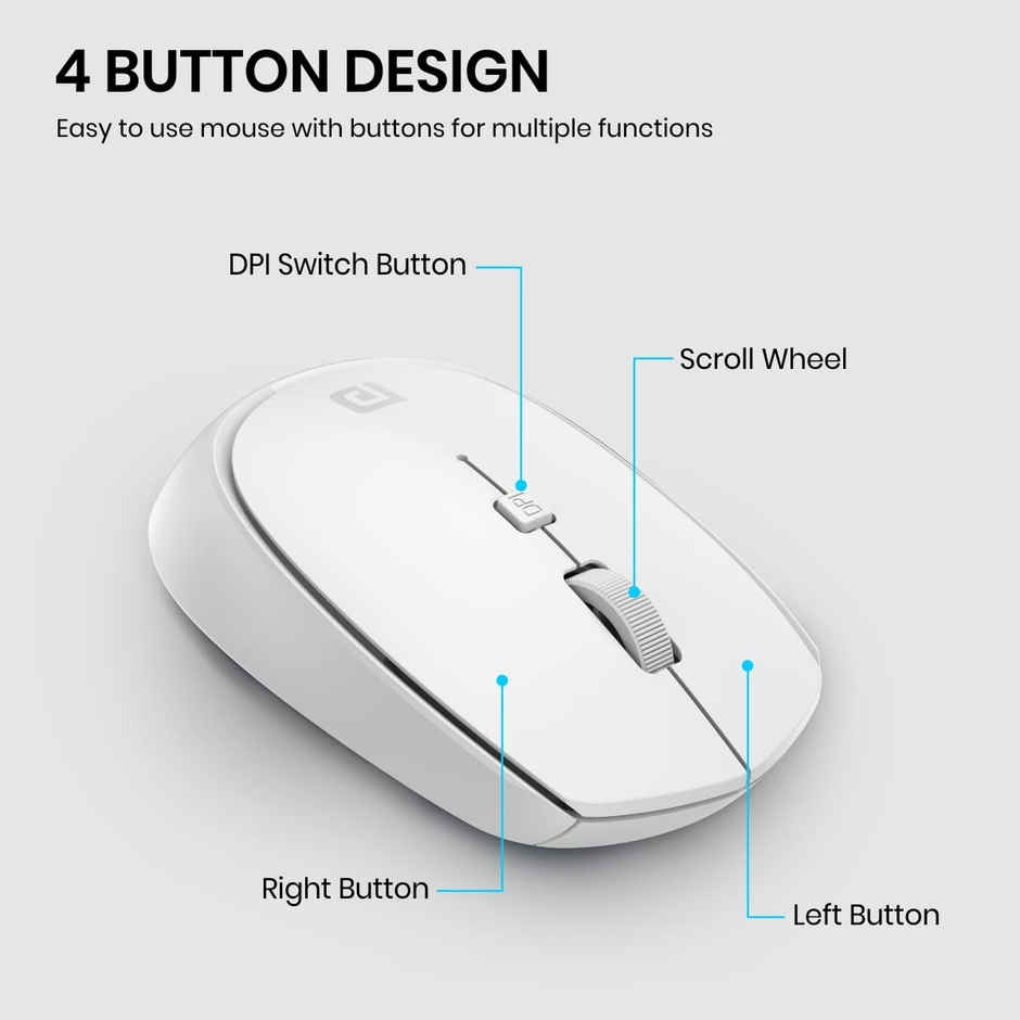 Portronics Toad 23 Wireless Optical Mouse