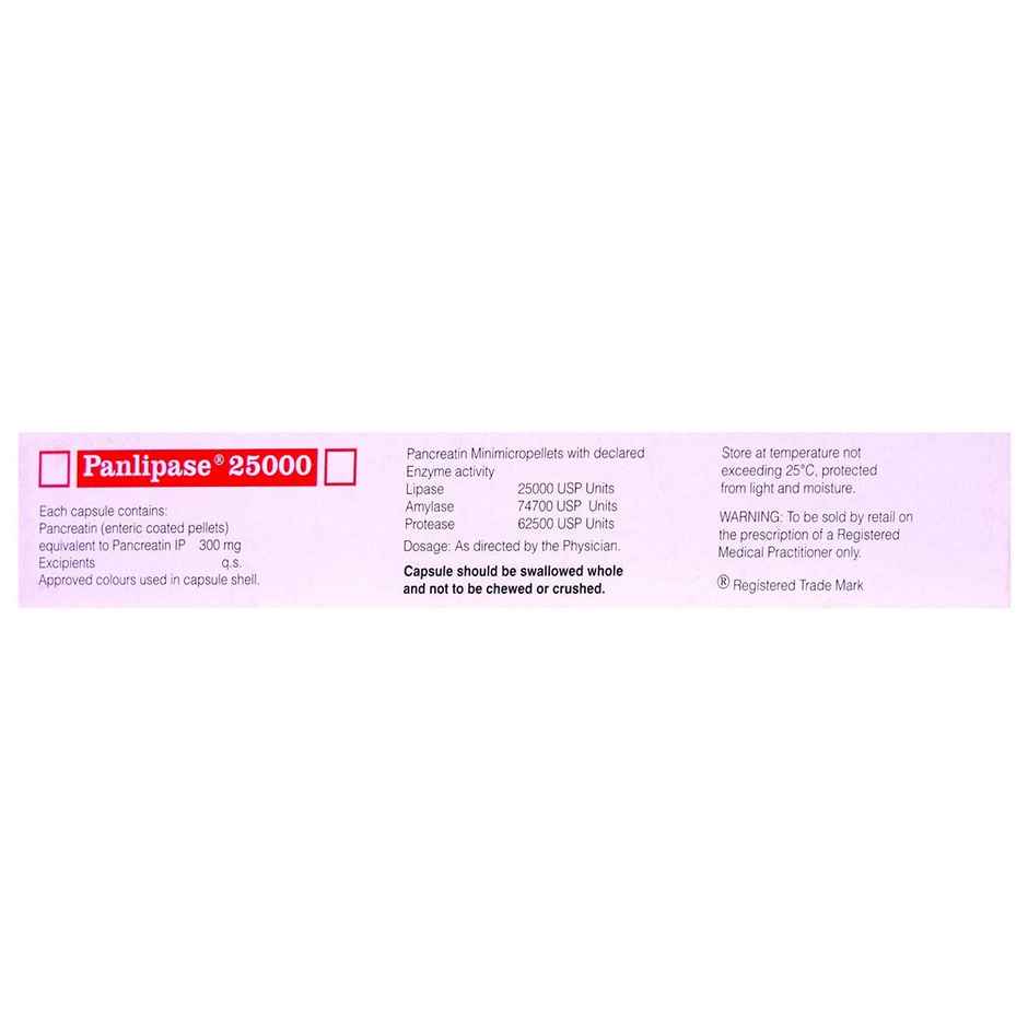 Panlipase 25000 Capsule
