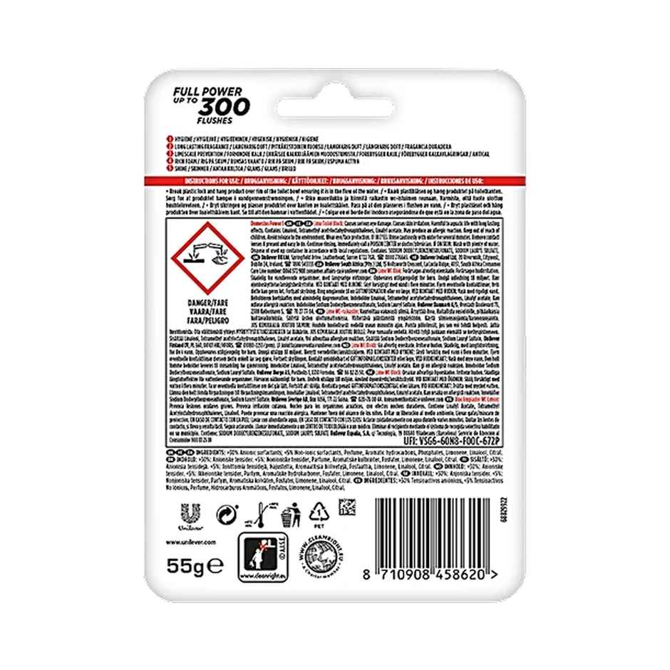 Domestos Lime Power 5 Toilet Block