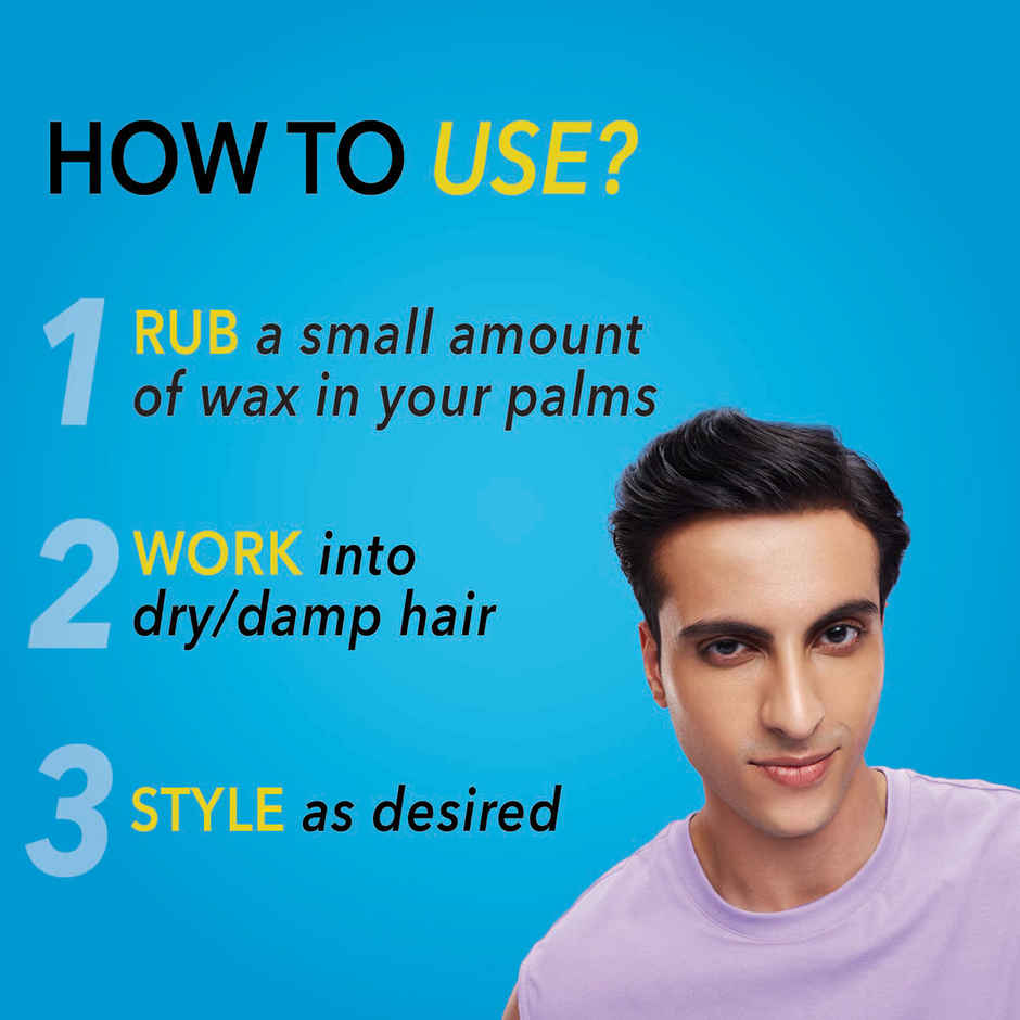Glued Spiking Wax With Ultra Strong Hold For Tough Looks & Spunky Hairstyle