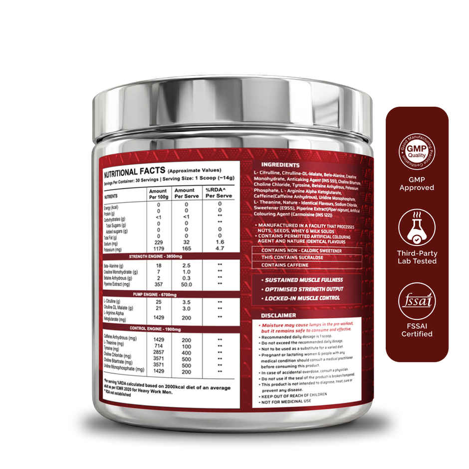Dynamite Pre-Workout (30 Servings) Fruit Blast