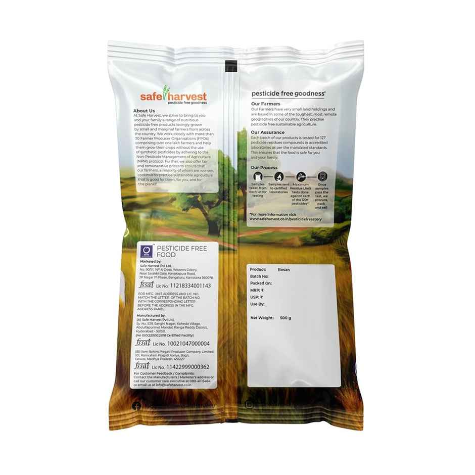 Safe Harvest Pesticide-Free Besan