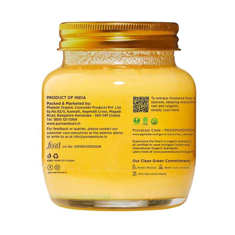 Phalada Pure & Sure Organic A2 Desi Ghee