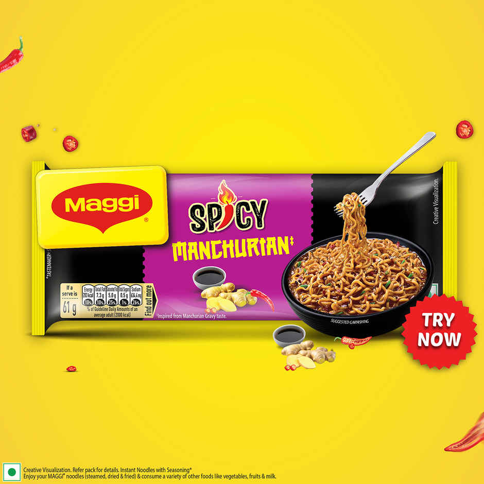 Maggi 2-Minute Spicy Manchurian Noodles