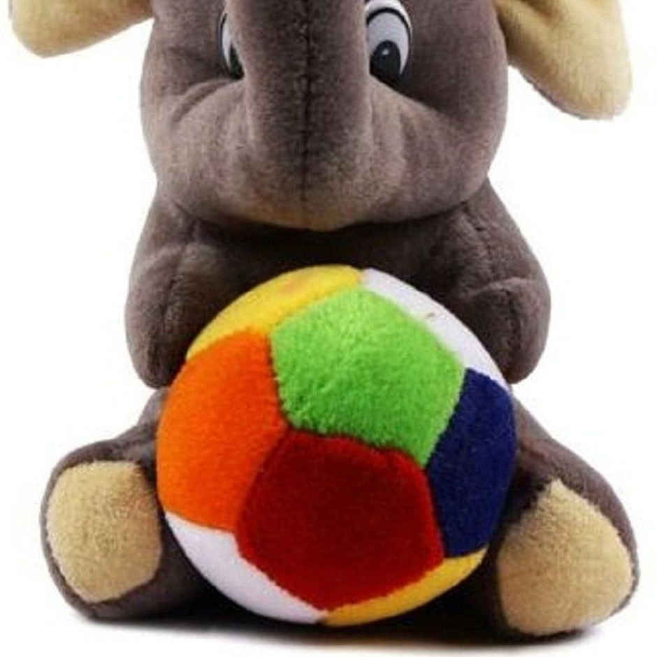 Babique Elephant Stuffed Soft Toy For Kids (19 cm) - Assorted