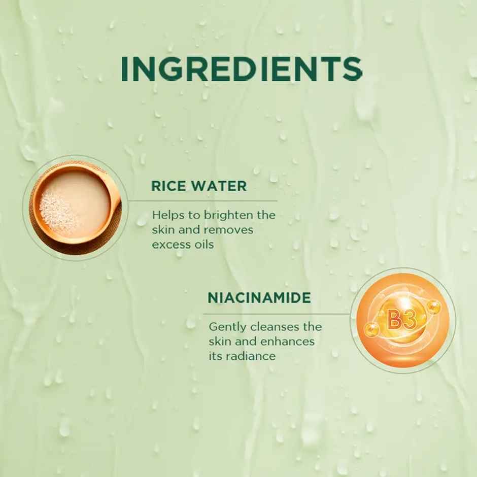 Biotique Rice Water & Niacinamide Gel Face Scrub