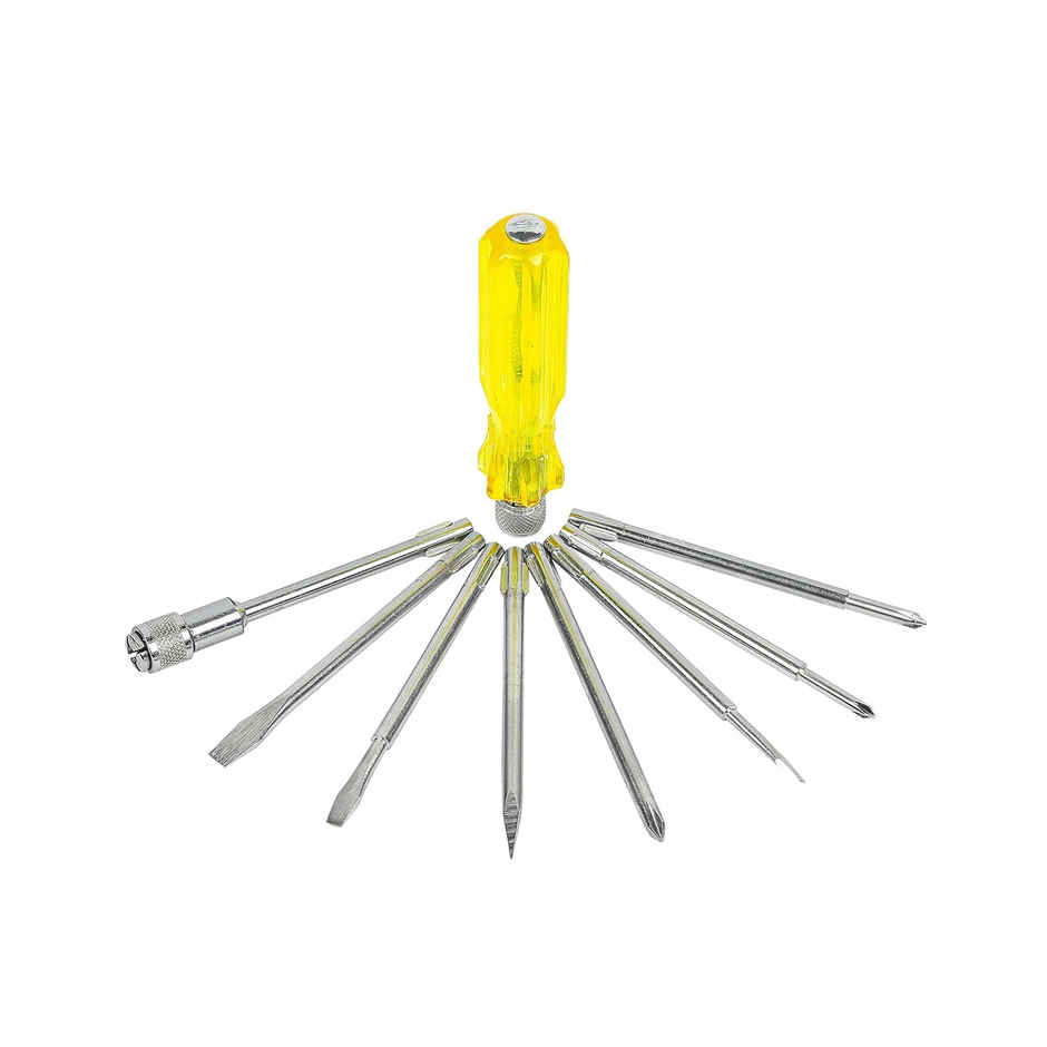 Link Prabal Screwdriver Kit with Transparent Handle & 8 Blades