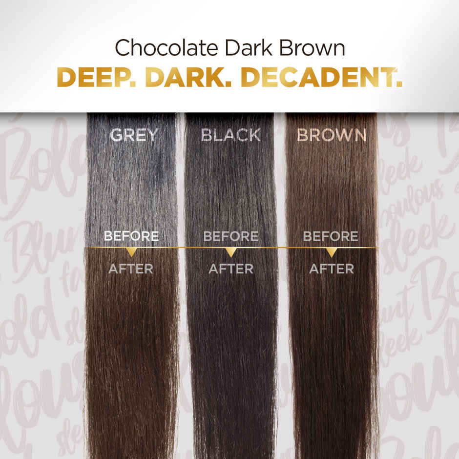 Bblunt Salon Secret High Shine Conditioning Hair Colour | Chocolate Dark Brown
