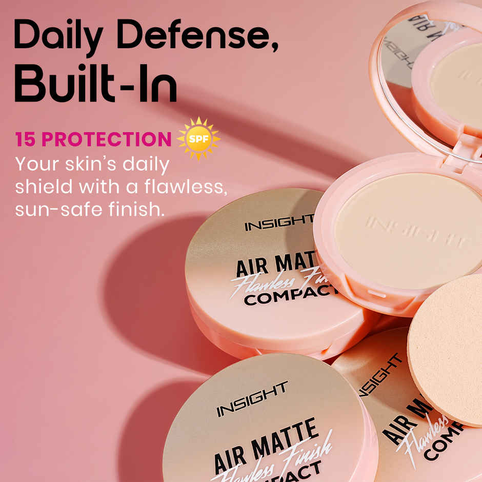 Insight Cosmetics Air Matte Flawless Finish Compact - Porcelain Glow