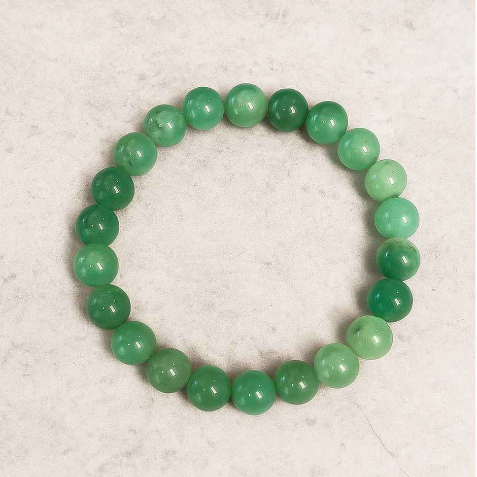 Astroyogi Samridhi Bracelet (Green Aventurine) | Natural Gemstones | Pack of 1
