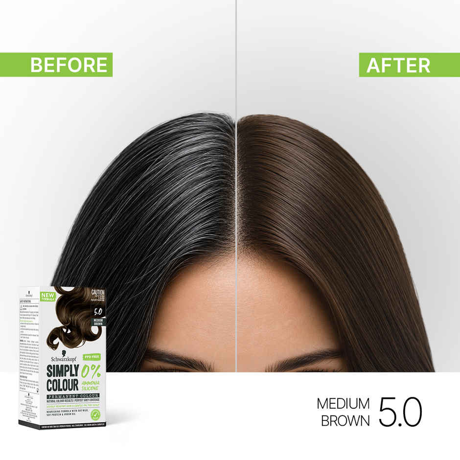 Schwarzkopf Simply Color Permanent Hair Colour 5-00 Truffle