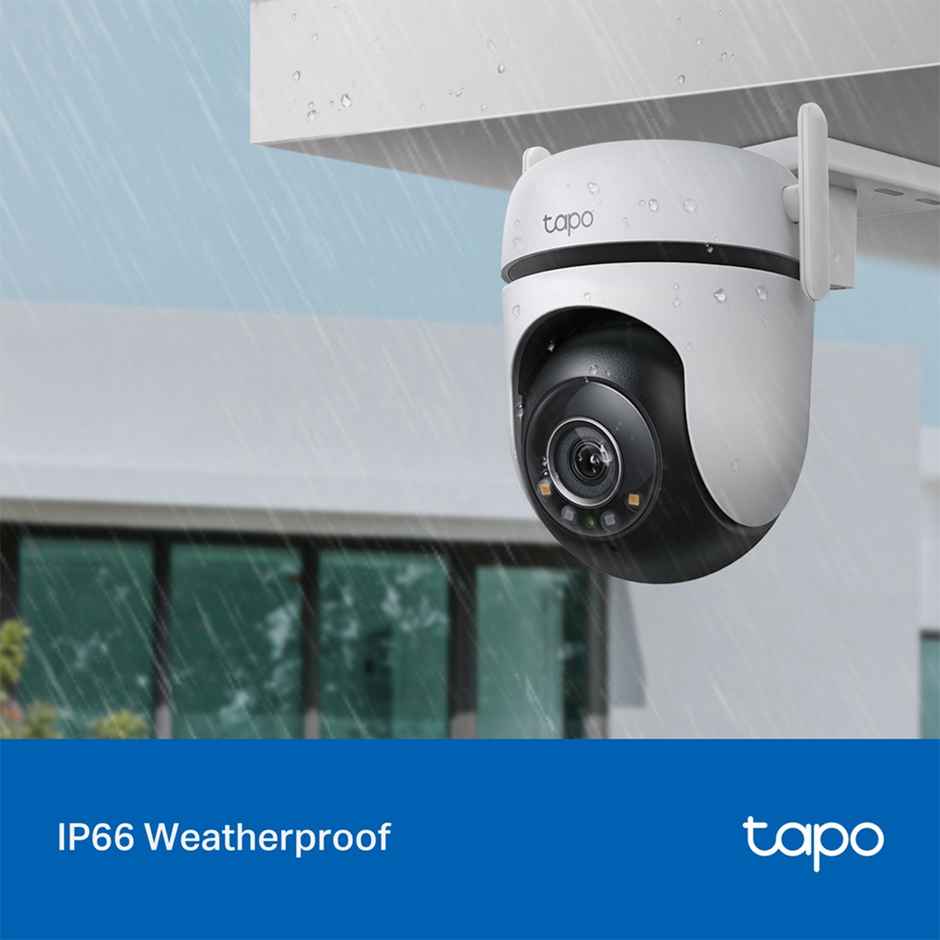 TP-link Tapo C520WS 2K QHD 4MP Outdoor Pan/Tilt Security Wi-Fi Camera, IP66 ,360° Visual Coverage