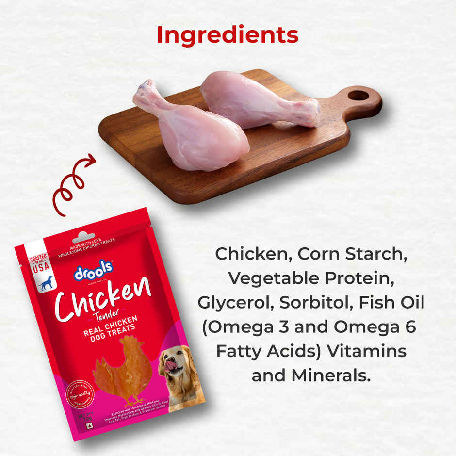Drools Chicken Tender Dog Treats