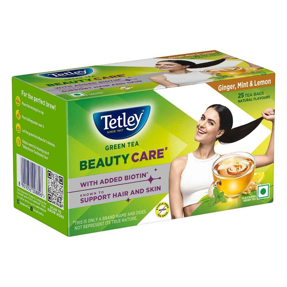Tetley Beauty Care Ginger - Mint | Lemon Green Tea