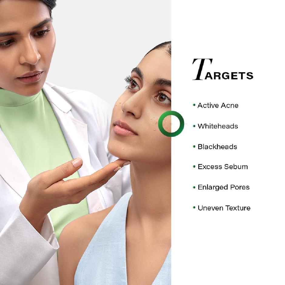 Novology Acne Clearing Face Wash | Face Wash For Acne | Whiteheads | Blackheads | Non-Drying