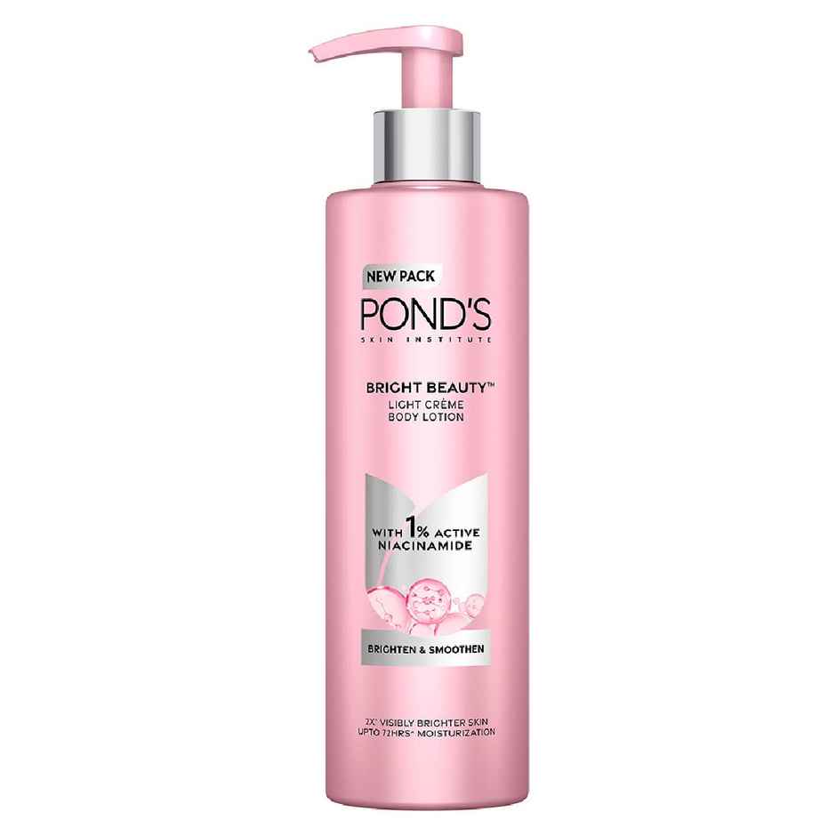 Pond's  Bright Beauty Light Cream Body Lotion For Smooth & Bright Skin,600Ml