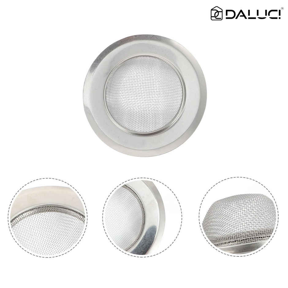 Daluci Stainless Steel Sink Strainer - 11 cm | Kitchen Drain Filter Jali for Waste Coupling