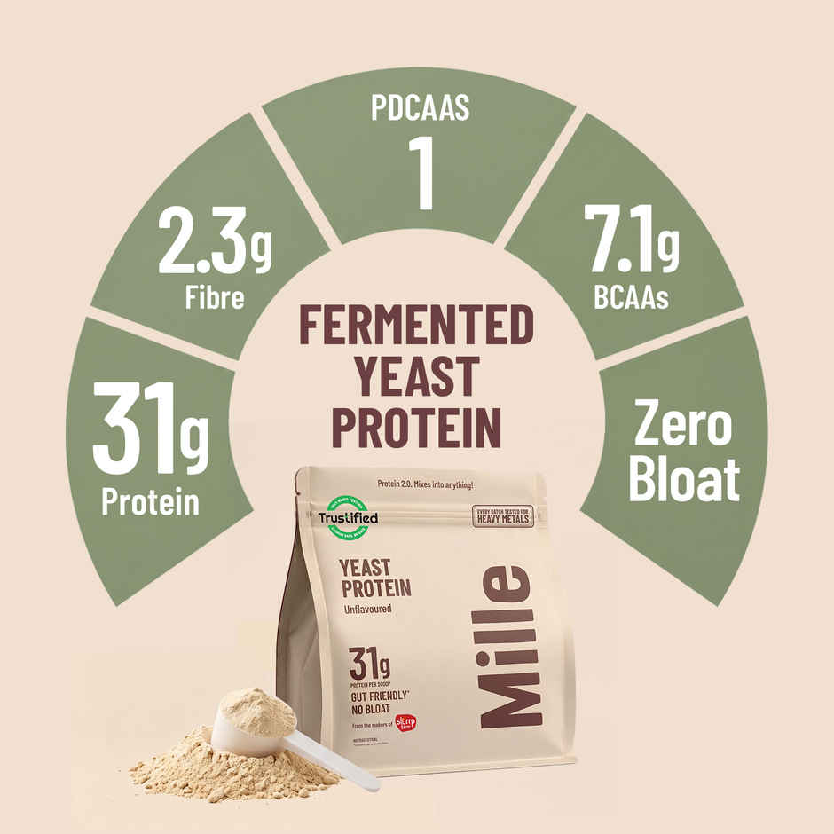 Mille Unflavoured Yeast Protein