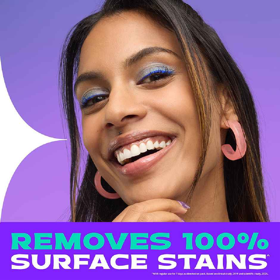 Closeup White Now Stain Eraser Toothpaste