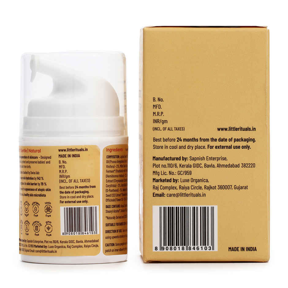 Little Rituals Post Biotic Baby Face Cream