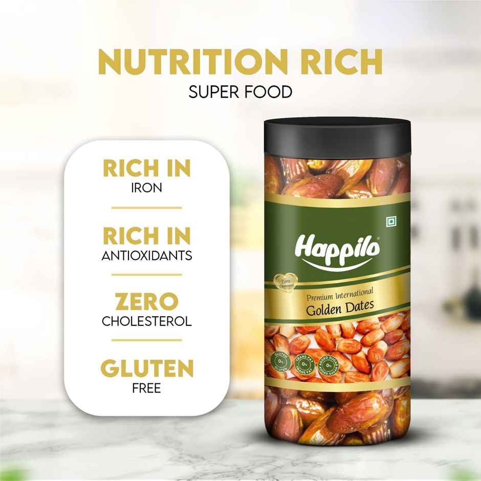 Happilo Golden Dates Jar