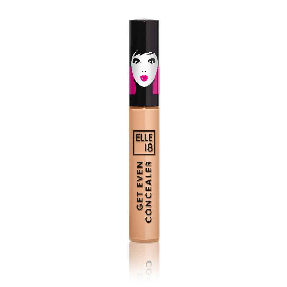 Elle 18 Get Even Concealer | Pearl | Buildable coverage, For dark spots & fine lines