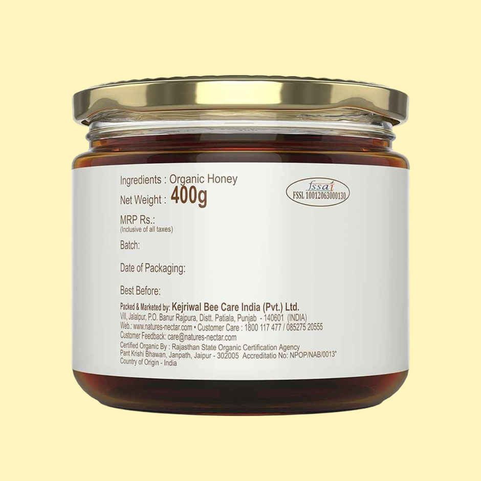 Nature's Nectar Organic Honey