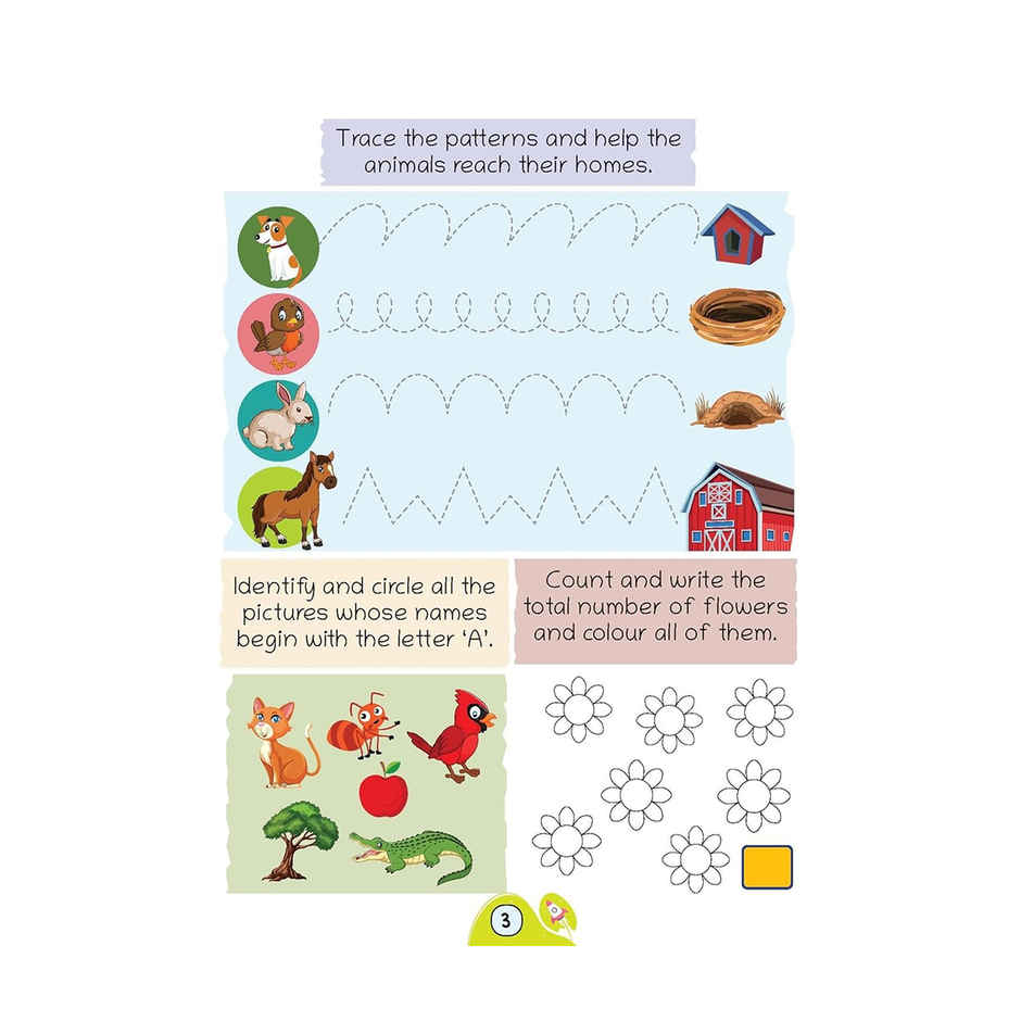 Oswaal Books Lil Legends Preschool Activity Book For Kids | Age - 4+ Years