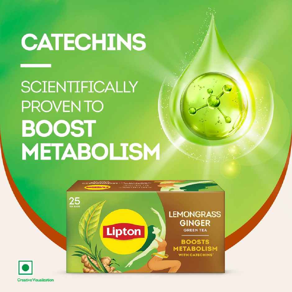 Lipton Lemongrass Ginger I Tasty Green Tea