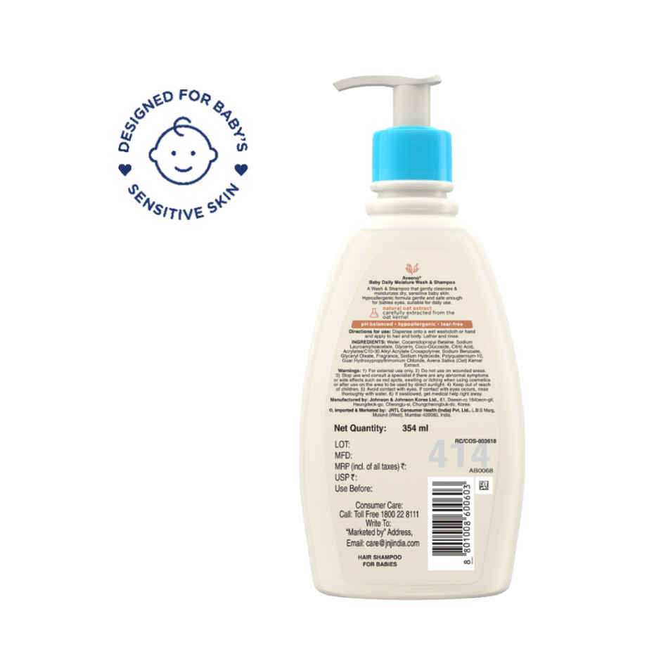 Aveeno Baby Daily Moisturising Wash & Shampoo