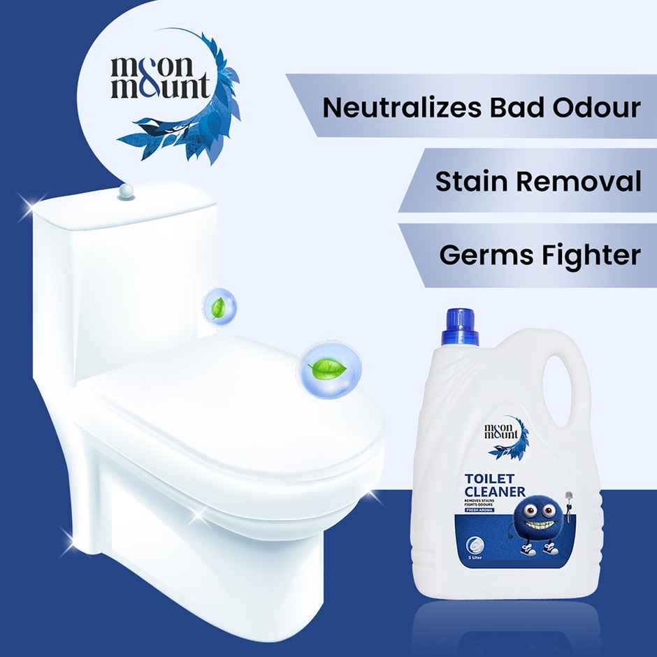 Moon&Mount Toilet Seat Cleaners | Liquid Effective All Purpose Cleaners