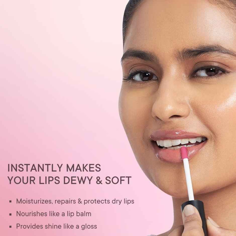 Quench Botanics Mon Cherry Illuminating Lip Oil (Pink), 5ml