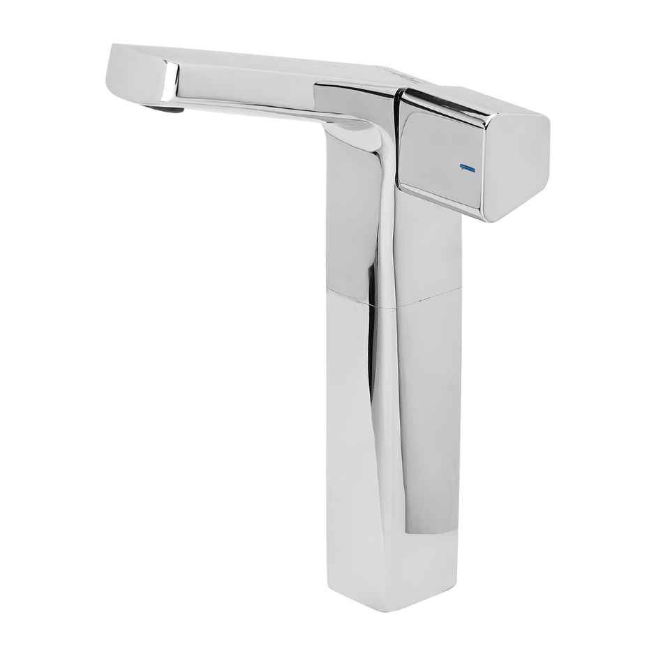 Hindware Starc Pillar Tap For Wash Basin | Cold Only | Brass With Chrome Finish