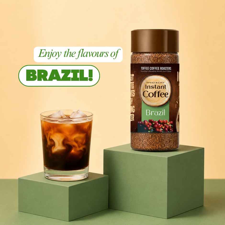 Toffee Brazil Speciality Coffee Roasters Organic Instant Coffee