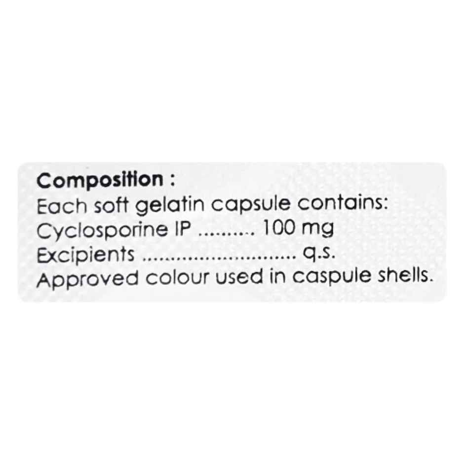 Cyclonox 100 Soft Gelatin Capsule
