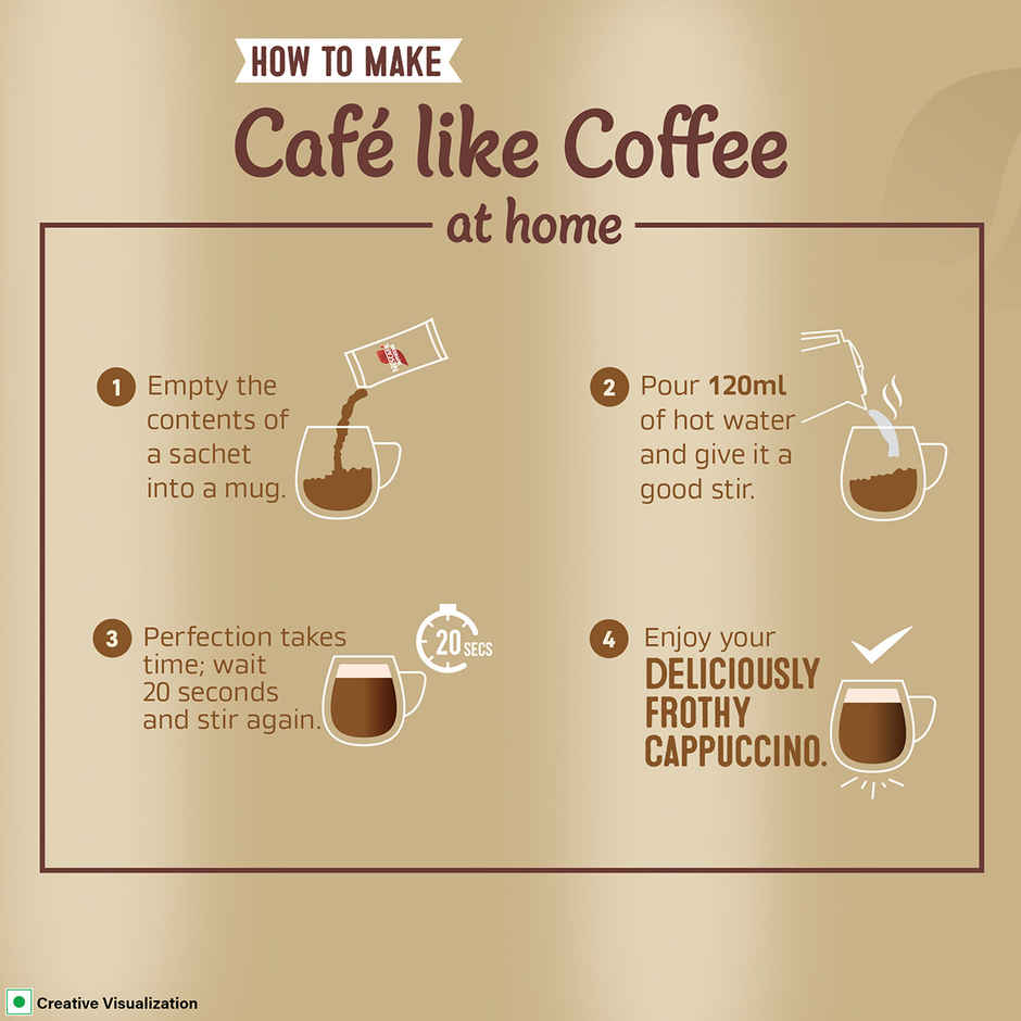 Nescafe Cappuccino Coffee Premix Sachets
