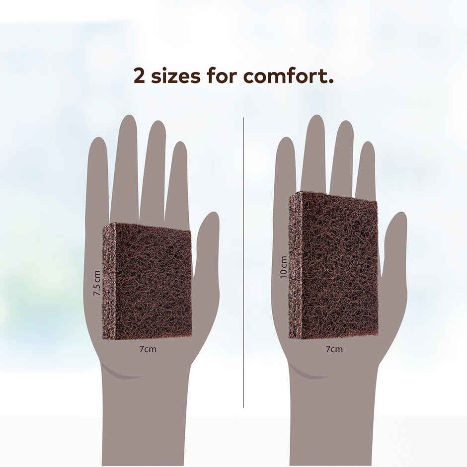 Scotch-Brite Super Strong Scrub pad for Tough Stains (Replacement to Steel Scrubber for Kitchen) Combo